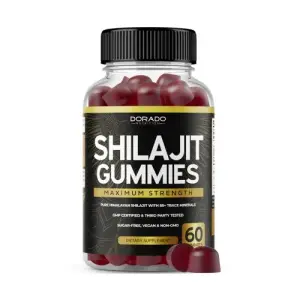 Dorado Nutrition Shilajit Gummies for Men & Women | 1000mg - (60 Gummies)