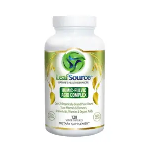 Leafsource Humic and Fulvic Acid Complex | 120 Capsules