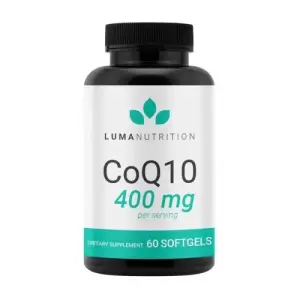 Luma Nutrition CoQ10 - 400mg | 60 Liquid Softgels