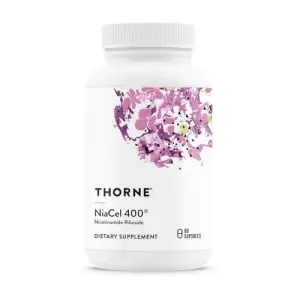 THORNE NiaCel 400 - Nicotinamide Riboside Supplement | 60 Capsules