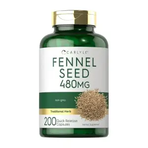 Carlyle Fennel Seed 480mg | 200 Capsules