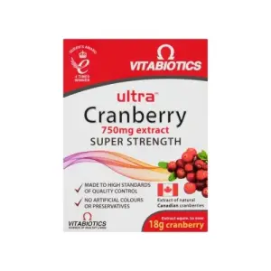 Superdrug Vitabiotics Ultra Cranberry Extract | 30 Tablets