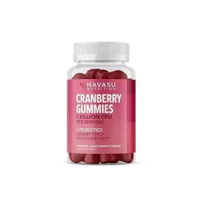 Havasu Nutrition Cranberry Gummies for Women - 60 Count | 1 Month Supply