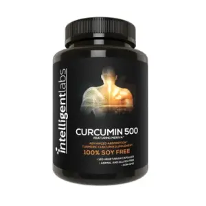 Intelligent Labs Curcumin 500mg - Advanced Turmeric Supplement with Meriva | 120 Capsules