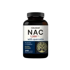 NatureBell NAC 1200mg with Quercetin 240 Capsules