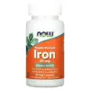 NOW Foods Double Strength Iron 36mg - 90 Veg Capsules thumbnail