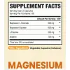 agobi Magnesium 4 in 1 120 Vegan Capsules label section 3 thumbnail