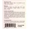 Ashwagandha Extract label section 1 thumbnail