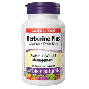 Webber Naturals Berberine Plus with Green Coffee Bean Extract - 60 Capsules
