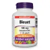 Webber Naturals Blueberry Plus 500mg with Bilberry 50mg 120 Veg Caps thumbnail