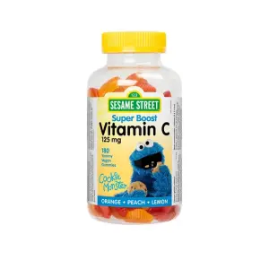 Webber Naturals Sesame Street Vitamin C 125 mg Vegan Gummies