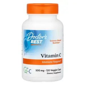 Doctor's Best Vitamin C 500 mg with 120 Veggie Caps