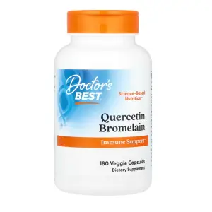 Doctor's Best Quercetin Bromelain 180 Veggie Caps