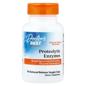 Doctor's Best Proteolytic Enzymes 90 Delayed Release Veggie Caps