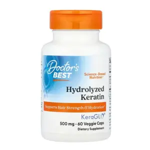 Doctor's Best Hydrolyzed Keratin 500 mg 60 Veggie Caps
