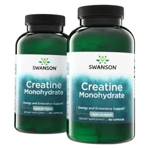Creatine Monohydrate - 2 Pack  - 180 caps
