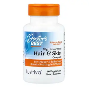 Doctor's Best High Absorption Hair and Skin Complex 60 Veggie Caps