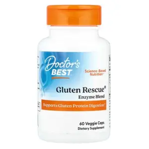 Doctor's Best Gluten Rescue with Glutalytic 60 Veggie Caps