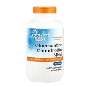 Doctor's Best Glucosamine Chondroitin MSM with OptiMSM 360 Capsules