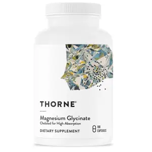 Thorne Magnesium Glycinate Chelated for High Absorption - 180 Capsules