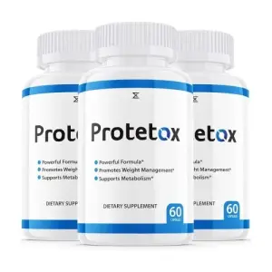 Protetox Advanced Weight Loss Pills by Sigma Times - 180 Capsules (3 Pack) - Natural Fat Burning & Metabolism Boost