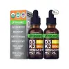 NUSAVA Vitamin D3 K2 Drops With MCT Oil - Unflavored | 2 Fl Oz (2 Pack) thumbnail