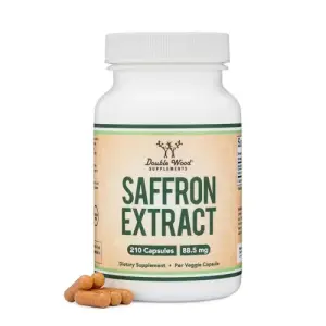 Double Wood Supplements Saffron Extract 88.5mg | 210 Count