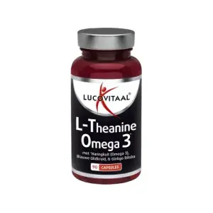 Lucovitaal L-Theanine Omega 3 By kruidvat | 90 Capsules