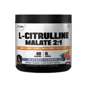 Asitis Nutrition Atom L Citrulline Malate Powder 2:1-100Gms | 48 Servings