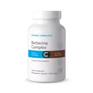 Cooper Complete Berberine Complex Supplement - 90 Capsules | 30 Servings